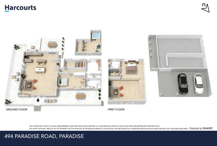 Floorplan of Homely house listing, 494 Paradise Road, Paradise TAS 7306