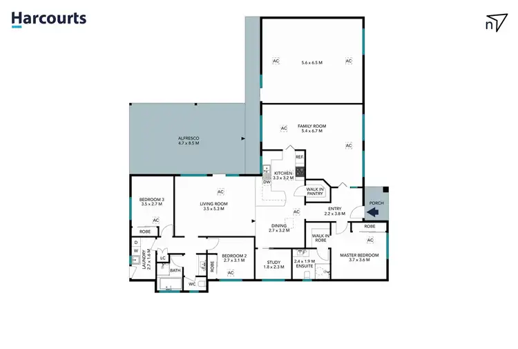 Floorplan of Homely house listing, 51 Monaco Circuit, Aberfoyle Park SA 5159