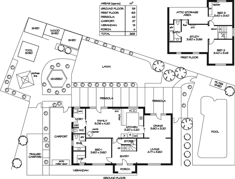 Floorplan of Homely house listing, Address available on request