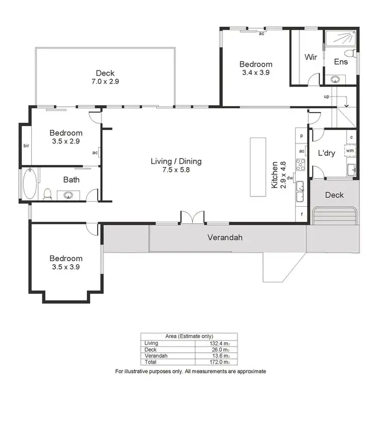 Floorplan of Homely house listing, 9 Chitunga Road, Eden Hills SA 5050