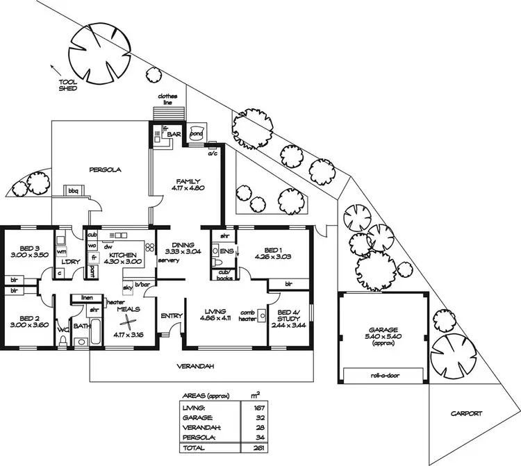 Floorplan of Homely house listing, 99 hawthorndene drive, Glenalta SA 5052