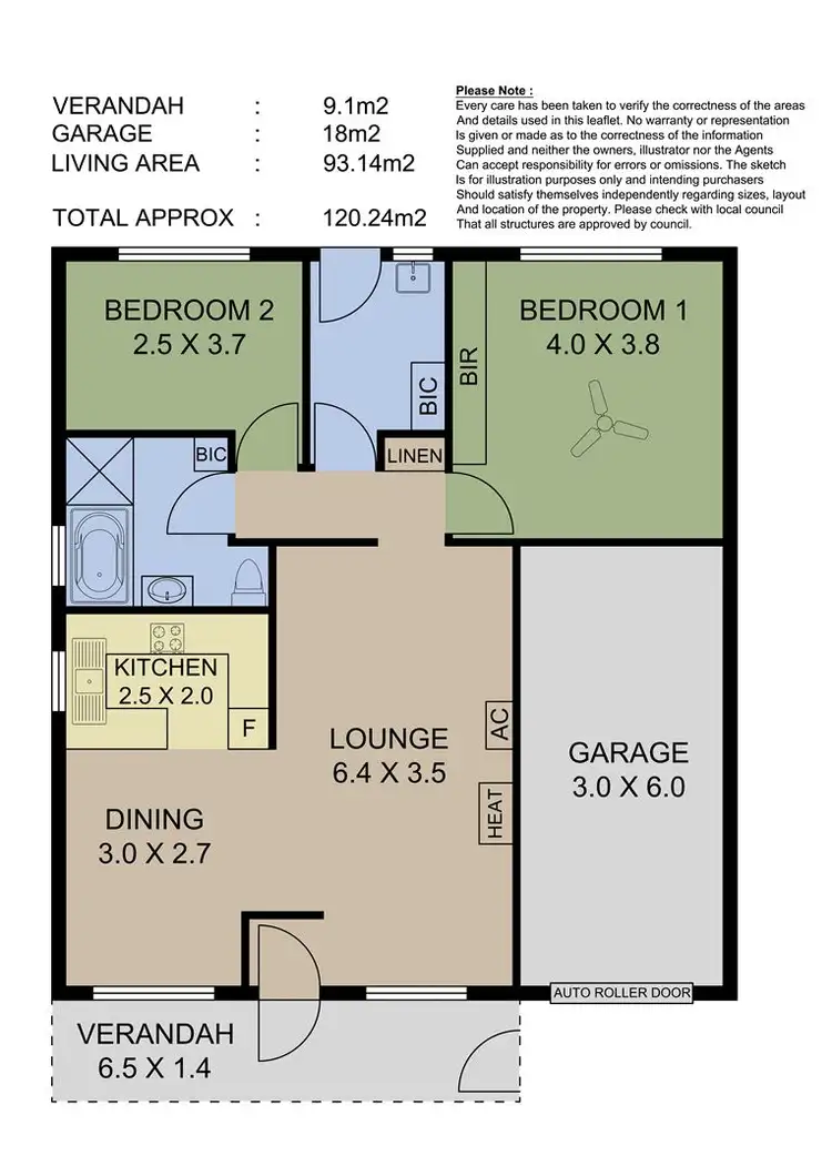 Floorplan of Homely unit listing, 5/6 Cameron Road, Mount Barker SA 5251