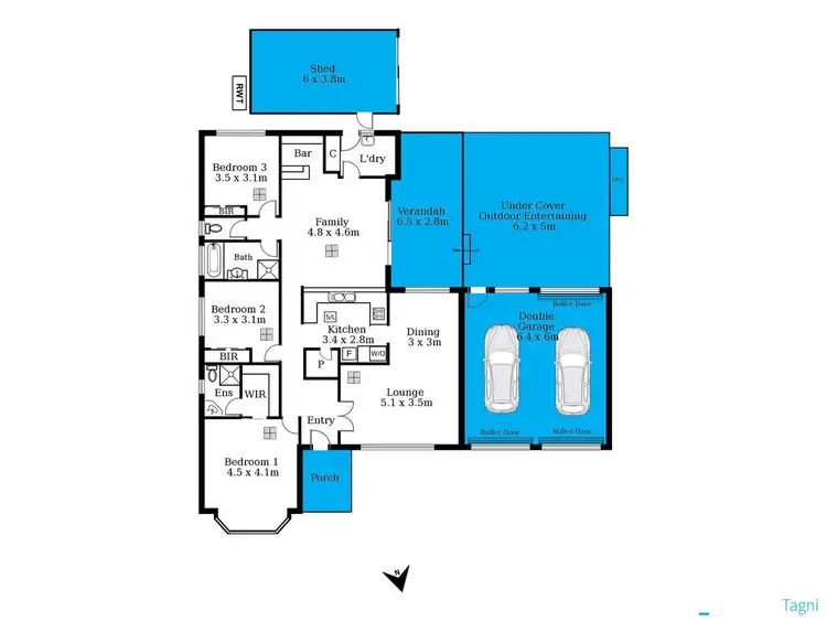 Floorplan of Homely house listing, 20 Glencoe Road, Reynella East SA 5161
