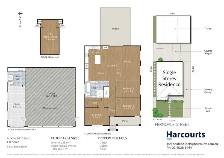 Floorplan of Homely house listing, 4 Ferndale Street, Glendale NSW 2285