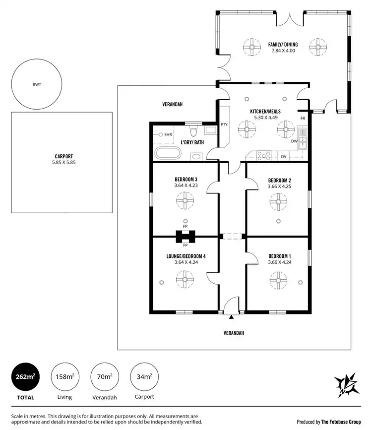 Floorplan of Homely house listing, 104 Pitman Road, Windsor Gardens SA 5087