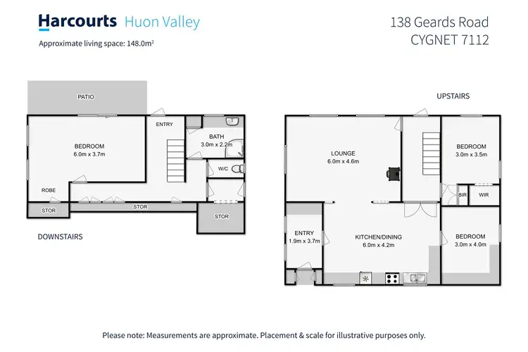 Floorplan of Homely house listing, 138 Geards Road, Cygnet TAS 7112