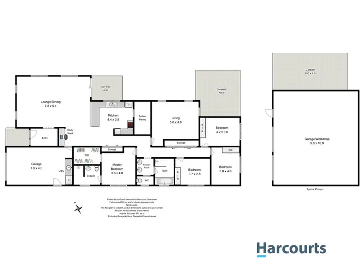Floorplan of Homely house listing, 6 Starlight Court, Ulverstone TAS 7315