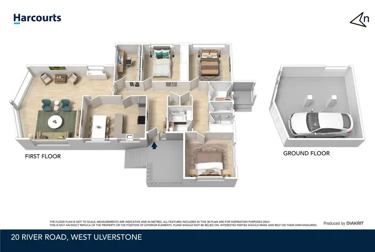 Floorplan of Homely house listing, 20 River Road, West Ulverstone TAS 7315