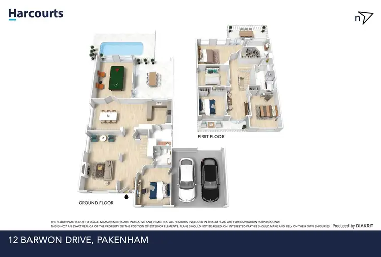 Floorplan of Homely house listing, 12 Barwon Drive, Pakenham VIC 3810