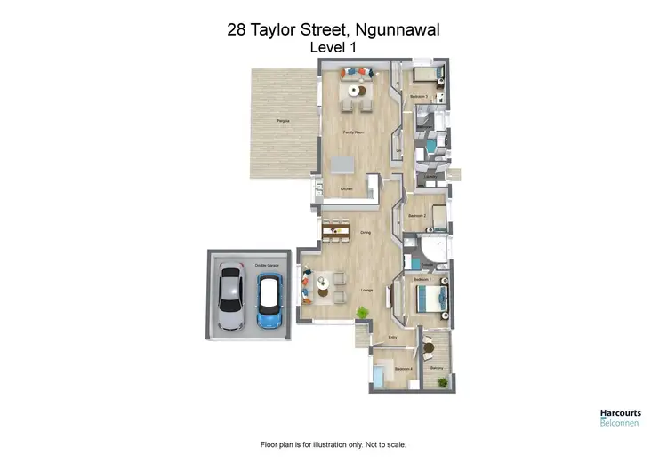 Floorplan of Homely house listing, 28 Taylor Street, Ngunnawal ACT 2913