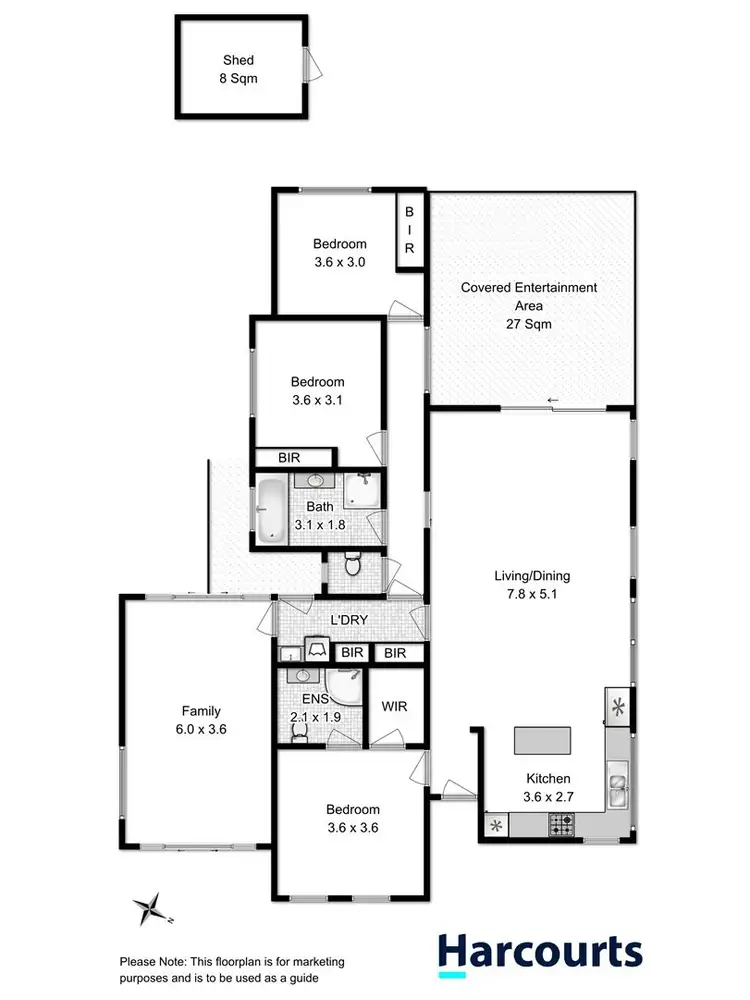 Floorplan of Homely house listing, 23 Amelia Court, Sorell TAS 7172