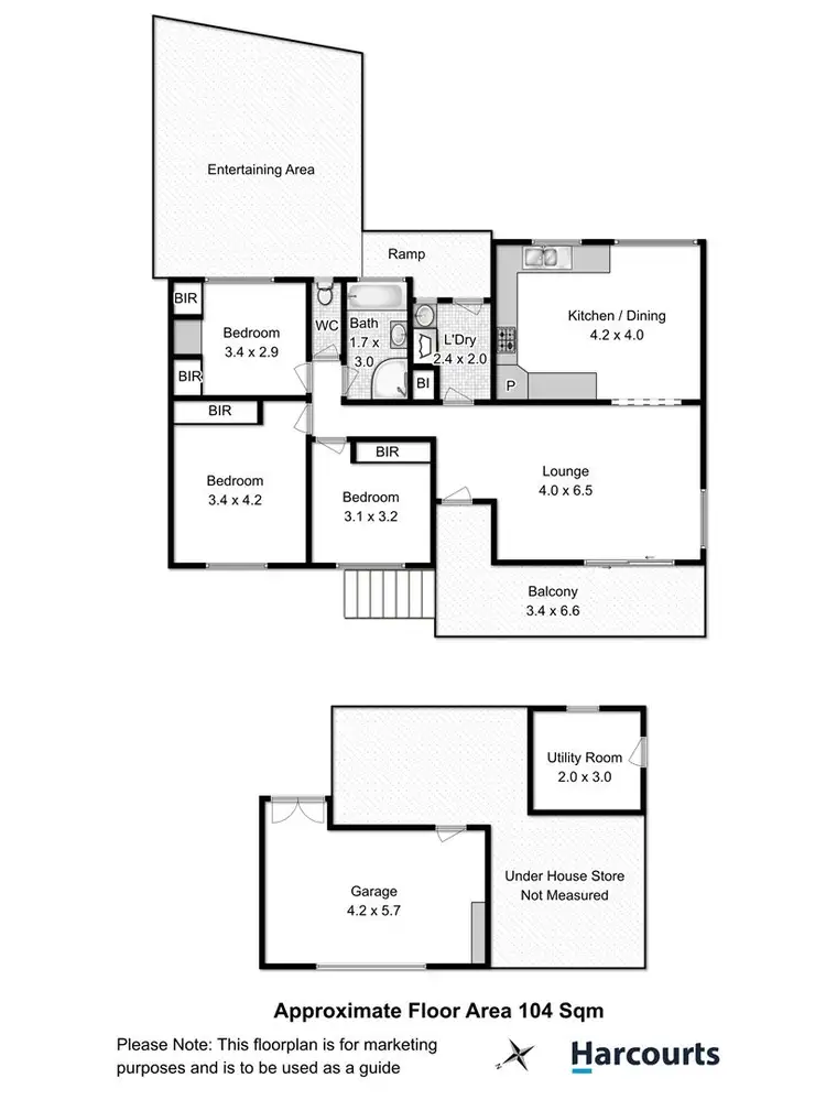 Floorplan of Homely house listing, 45 Tollard Drive, Rokeby TAS 7019