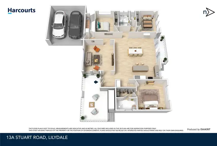 Floorplan of Homely house listing, 13a Stuart Road, Lilydale VIC 3140
