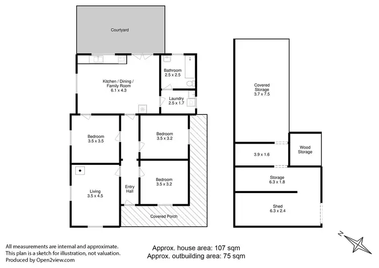 Floorplan of Homely house listing, 17 Station Road, Dover TAS 7117