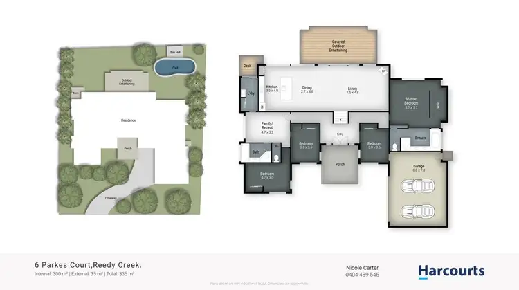 Floorplan of Homely house listing, 6 Parkes Court, Reedy Creek QLD 4227