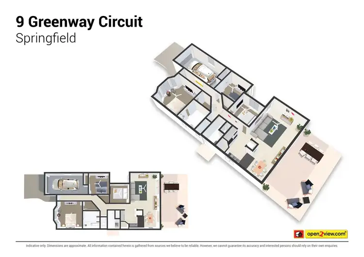 Floorplan of Homely house listing, 9 Greenway Circuit, Springfield QLD 4300