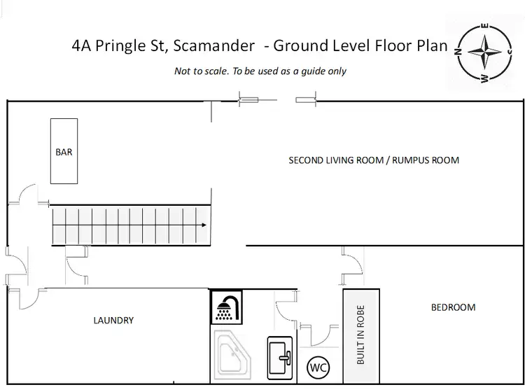 Floorplan of Homely house listing, 4A Pringle Street, Scamander TAS 7215