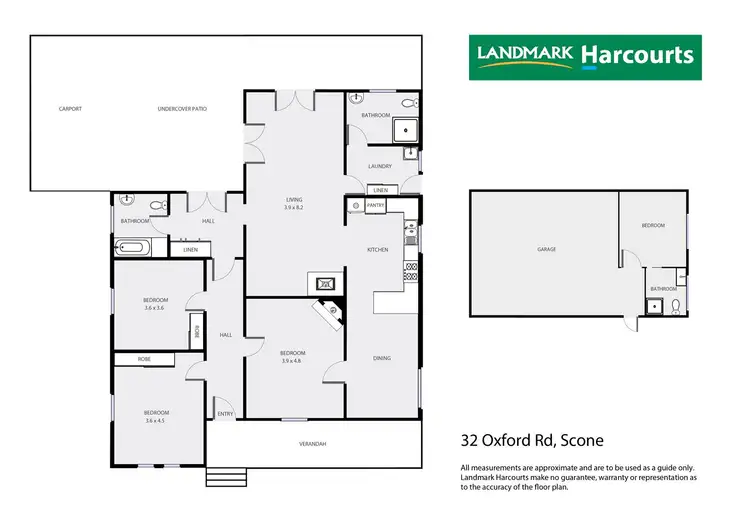 Floorplan of Homely house listing, 32 Oxford Rd, Scone NSW 2337