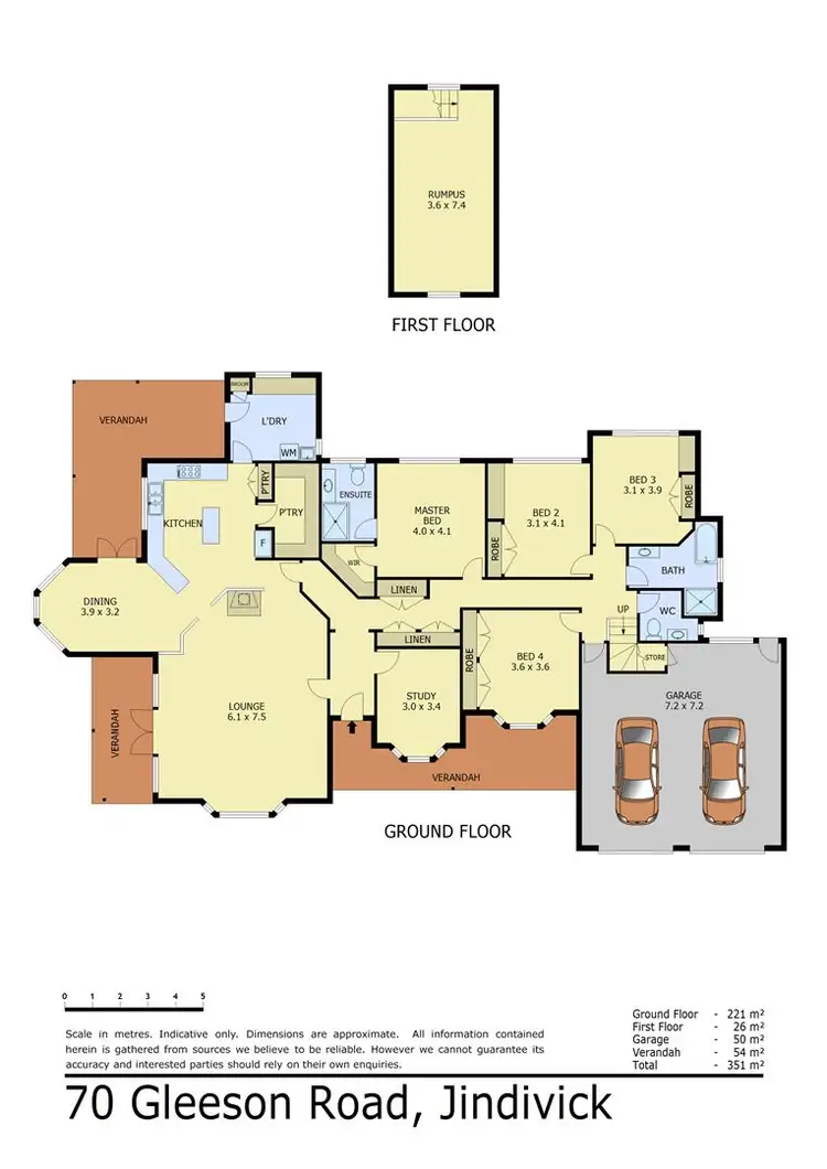 Floorplan of Homely house listing, 70 Gleeson Road, Jindivick VIC 3818