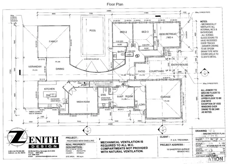 Floorplan of Homely house listing, 52 Sandpiper Avenue, North Lakes QLD 4509