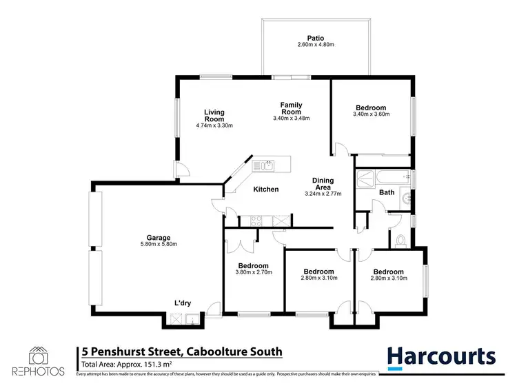 Floorplan of Homely house listing, 5 Penshurst Street, Caboolture South QLD 4510