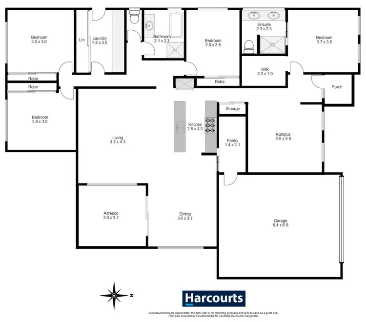 Floorplan of Homely house listing, 32 Avoca Lane, Glenrowan VIC 3675