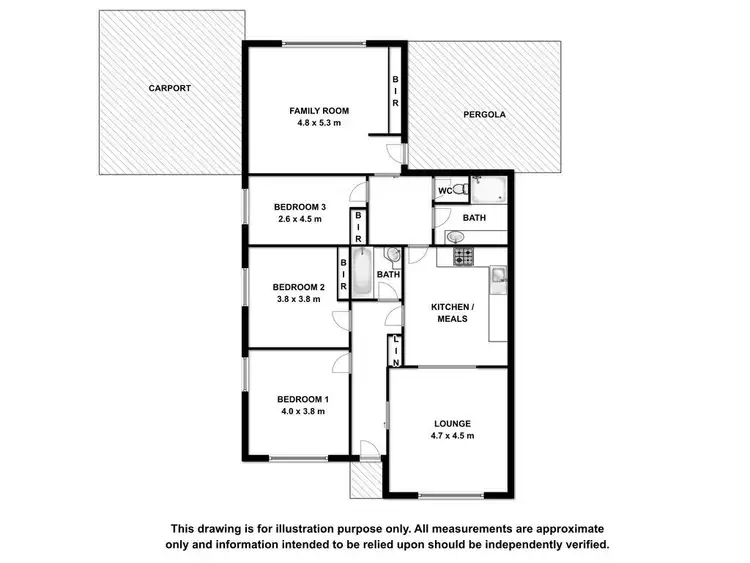 Floorplan of Homely house listing, 17 Long Street, Tintinara SA 5266