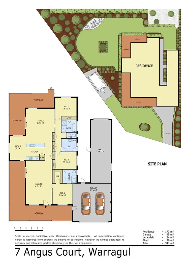 Floorplan of Homely house listing, 7 Angus Court, Warragul VIC 3820