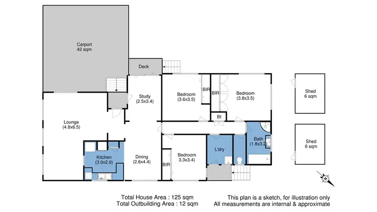 Floorplan of Homely house listing, 16 Suncrest Street, Midway Point TAS 7171