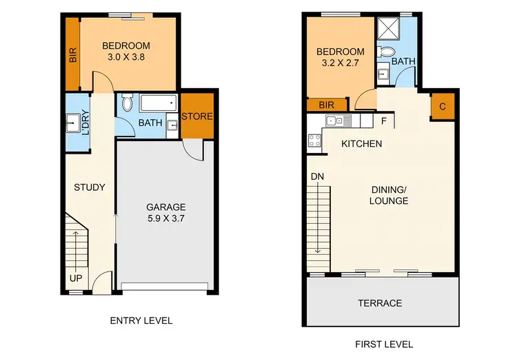 Floorplan of Homely unit listing, 4/12 Park Crescent, Boronia VIC 3155