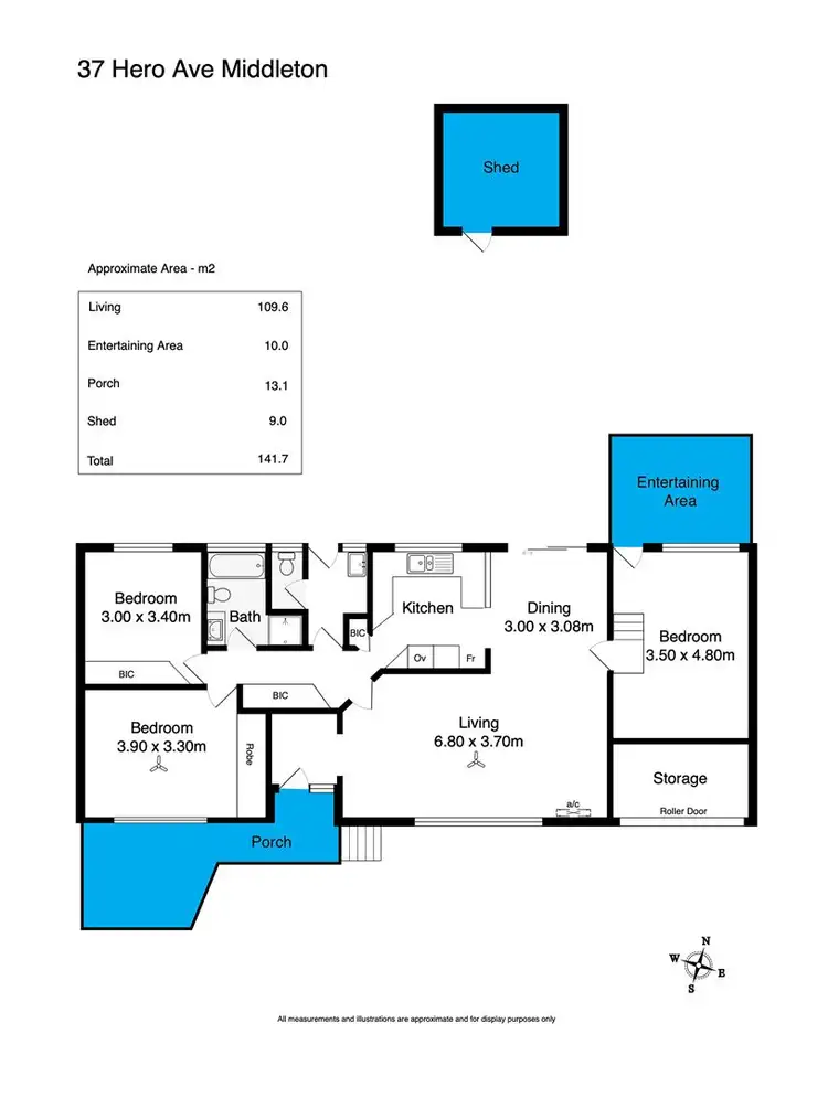 Floorplan of Homely house listing, 37 Hero Avenue, Middleton SA 5213