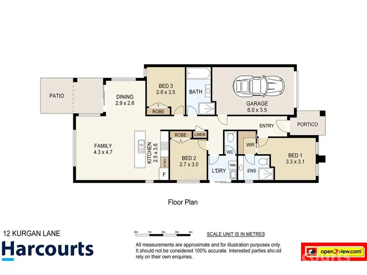 Floorplan of Homely house listing, 12 Kurgan Lane, Yarrabilba QLD 4207