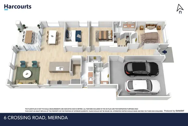 Floorplan of Homely house listing, 6 Crossing Road, Mernda VIC 3754