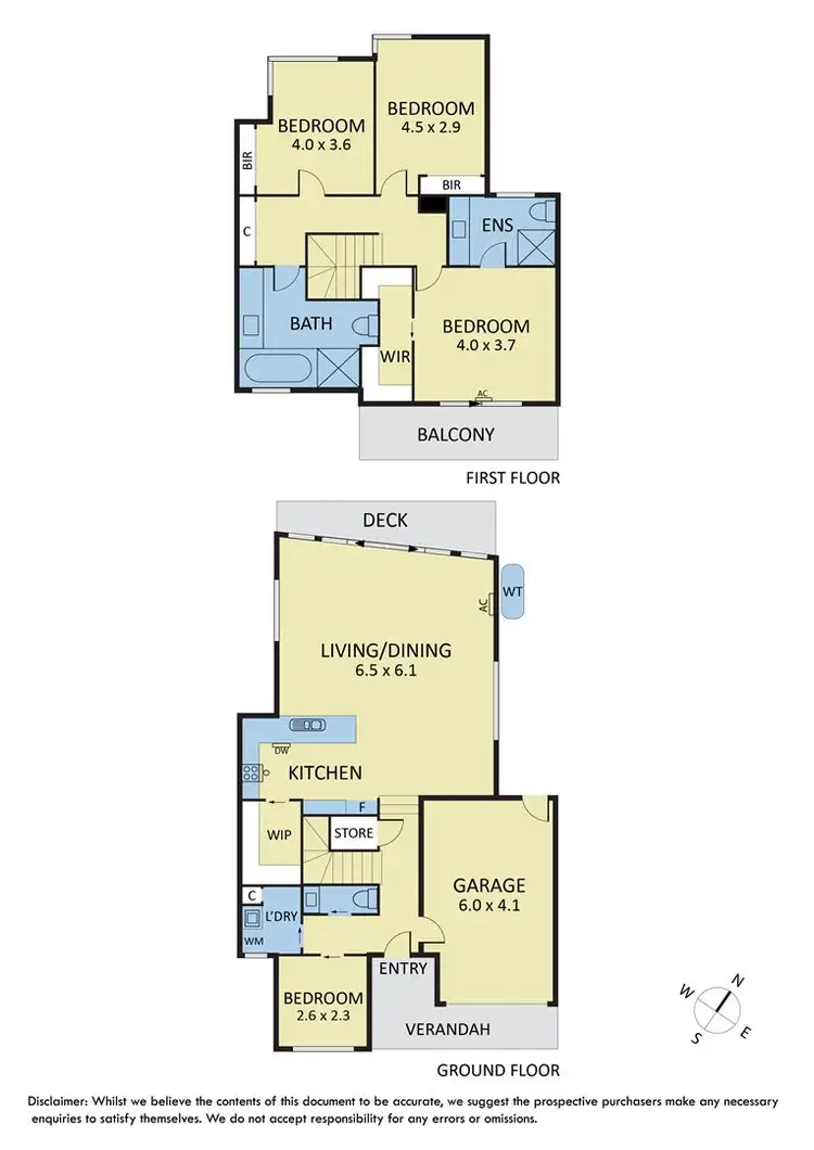 Floorplan of Homely townhouse listing, Address available on request