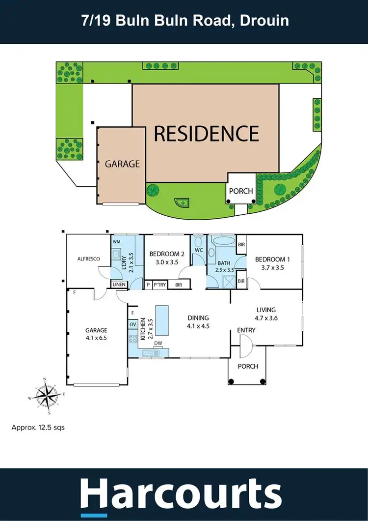 Floorplan of Homely unit listing, 7/19 Buln Buln Road, Drouin VIC 3818