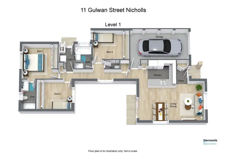 Floorplan of Homely house listing, 11 Gulwan Street, Ngunnawal ACT 2913