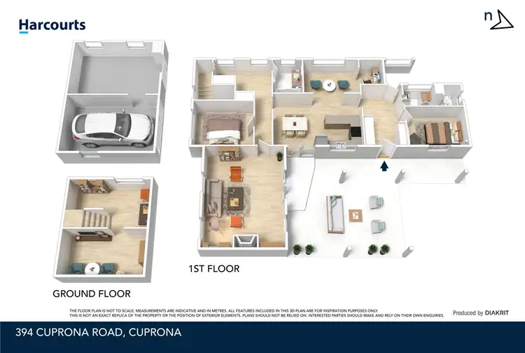 Floorplan of Homely house listing, 394 Cuprona Road, Cuprona TAS 7316