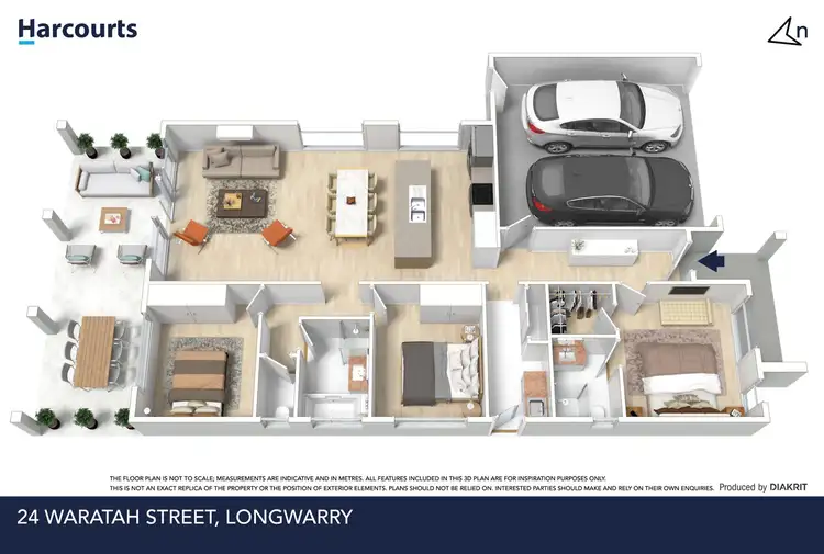 Floorplan of Homely house listing, 24 Waratah Street, Longwarry VIC 3816
