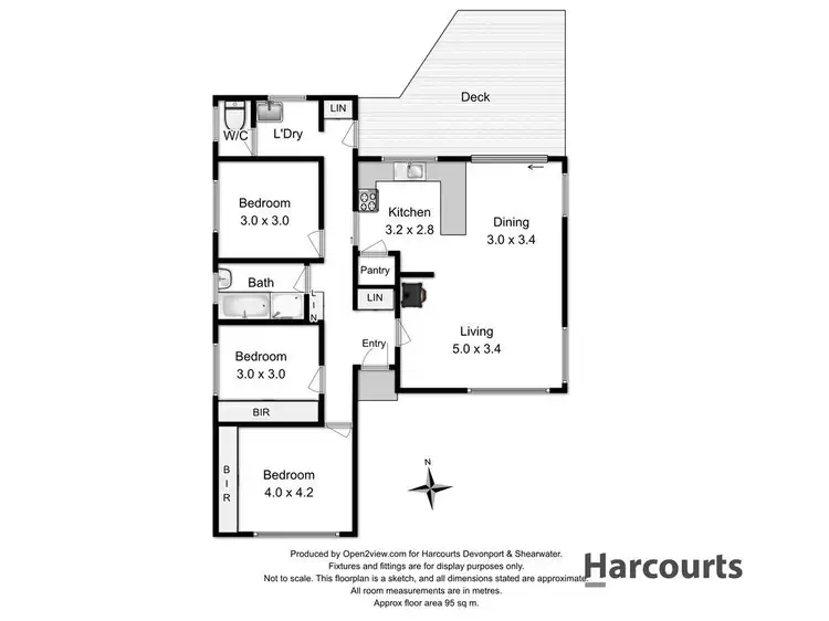 Floorplan of Homely house listing, 98 Madden Street, Devonport TAS 7310