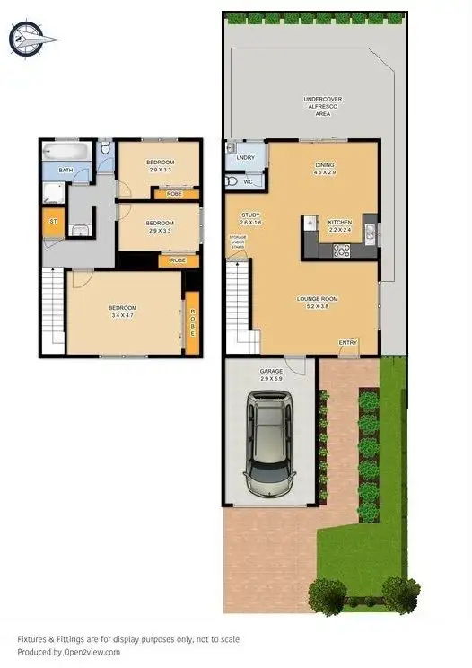 Floorplan of Homely house listing, 26A Solaris Drive, Doonside NSW 2767