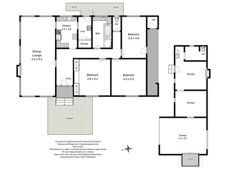 Floorplan of Homely house listing, 2 Dunning Street, Ulverstone TAS 7315