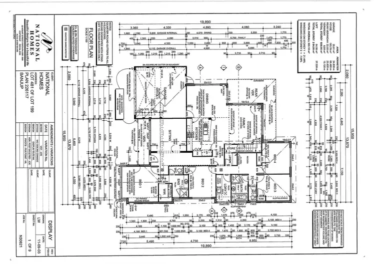 Floorplan of Homely house listing, 41 Cape Le Grand Avenue, Aubin Grove WA 6164