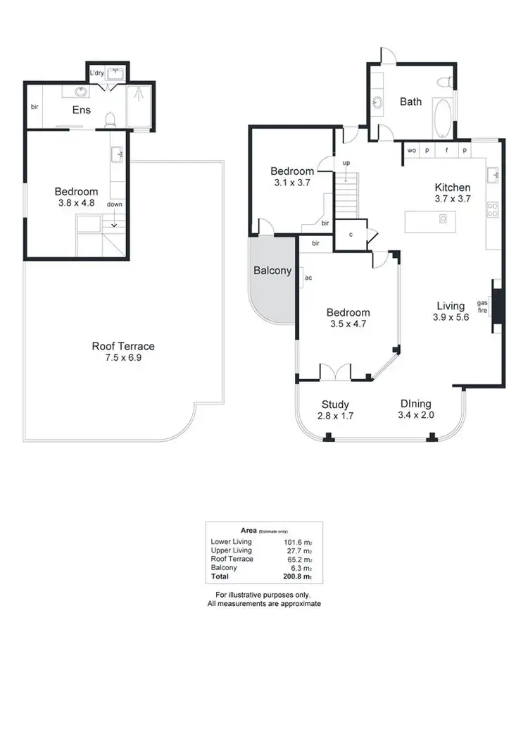 Floorplan of Homely house listing, 5/18A South Esplanade, Glenelg SA 5045