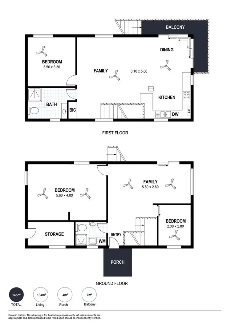 Floorplan of Homely house listing, 171 Newell Avenue, Middleton SA 5213
