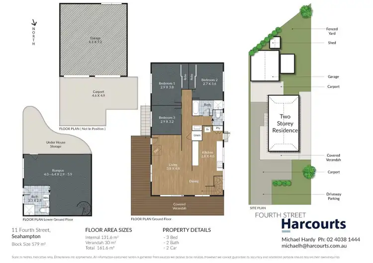 Floorplan of Homely house listing, 11 Fourth Street, Seahampton NSW 2286