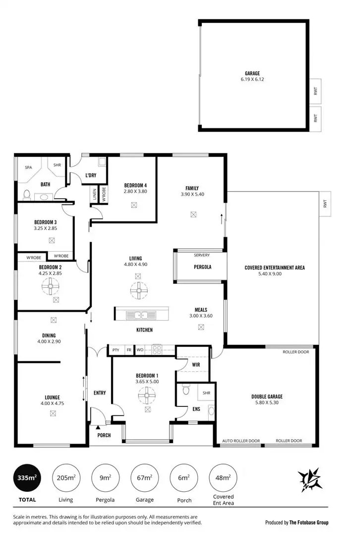 Floorplan of Homely house listing, 82 Grevillea Way, Woodside SA 5244