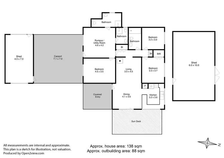 Floorplan of Homely house listing, 274 Police Point Road, Police Point TAS 7116