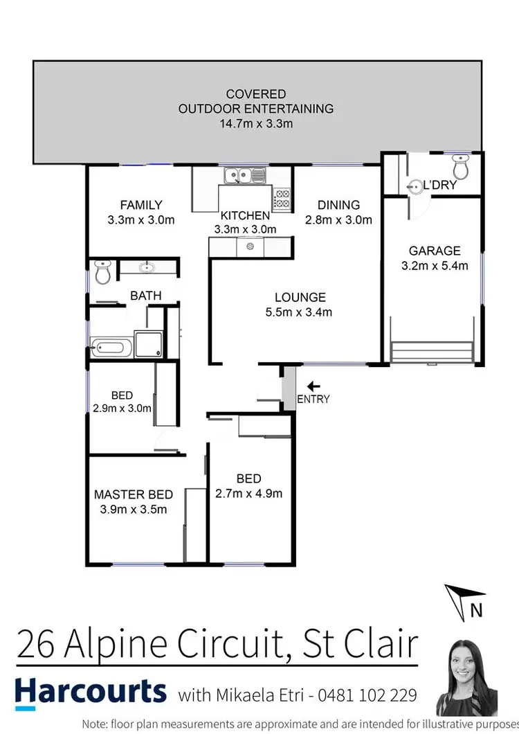 Floorplan of Homely house listing, 26 Alpine Circuit, St Clair NSW 2759