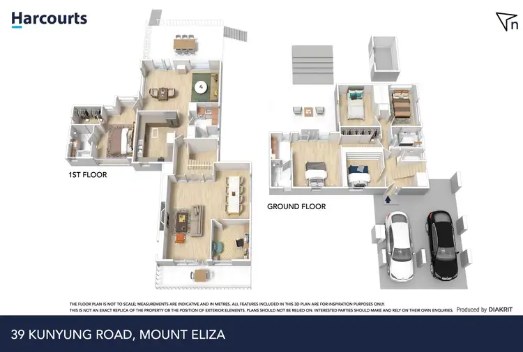 Floorplan of Homely house listing, 39 Kunyung Road, Mount Eliza VIC 3930