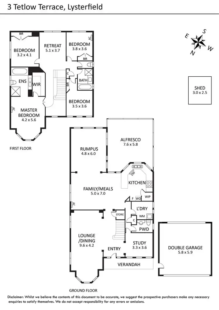 Floorplan of Homely house listing, 3 Tetlow Terrace, Lysterfield VIC 3156